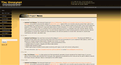 Desktop Screenshot of old.honeynet.org