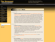 Tablet Screenshot of old.honeynet.org